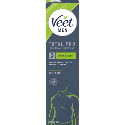 Veet Men Total Pro Normal Skin Hair Removal Cream
