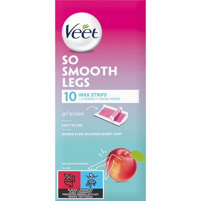 Veet Wax Strips Jalat 10 kpl