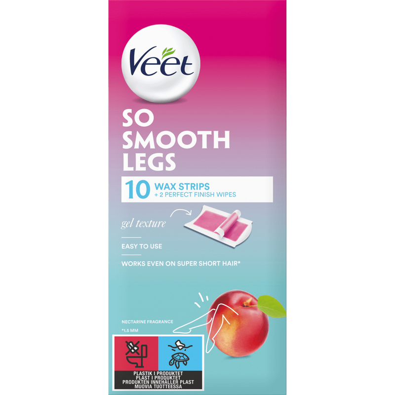 Veet Wax Strips Jalat 10 kpl