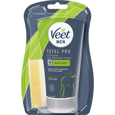 Veet Men Total Pro In-Shower Hair Removal Cream for Normal Skin
