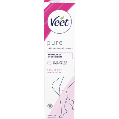 Veet Pure Karvanpoistovoide Jalat & Keho Normaalille iholle 200 ml