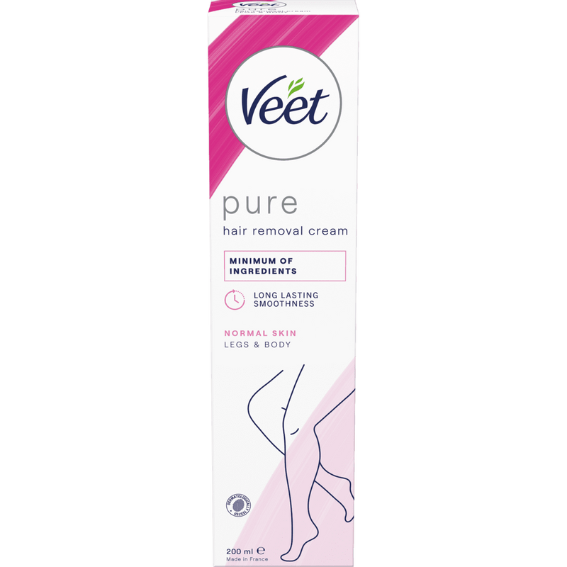 Veet Pure Karvanpoistovoide Jalat & Keho Normaalille iholle 200 ml